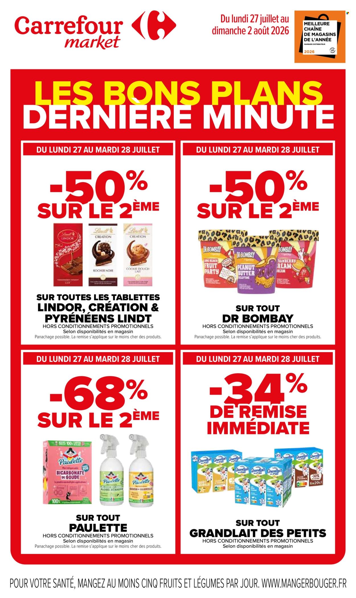 Catalogue Carrefour Market - 27/07/2026 - 02/08/2026. Page 1