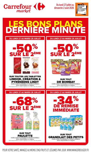 Catalogue Carrefour Market - 27/07/2026 - 02/08/2026.