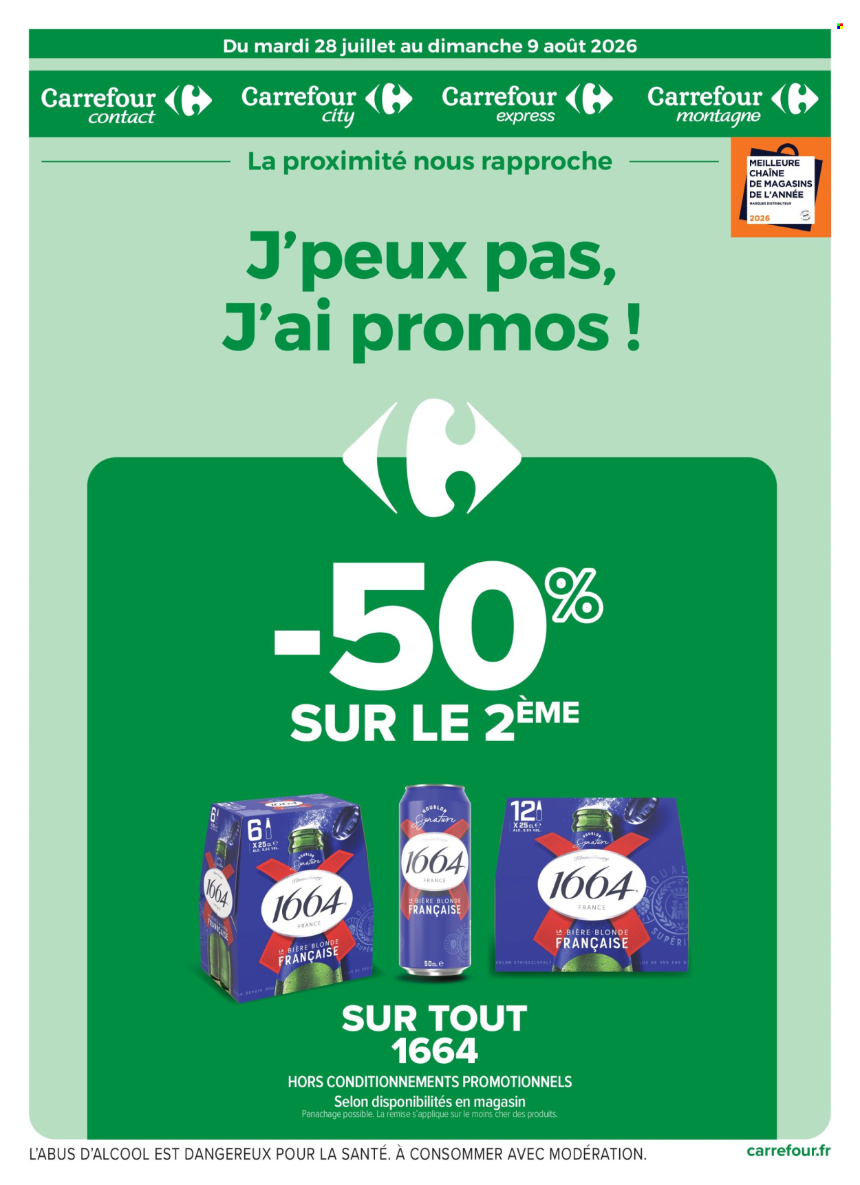 Catalogue Carrefour - 28/07/2026 - 09/08/2026. Page 1
