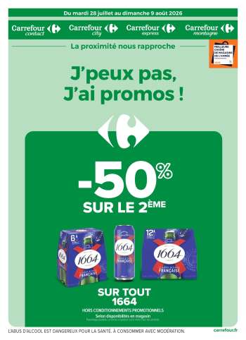 Catalogue Carrefour - 28/07/2026 - 09/08/2026.