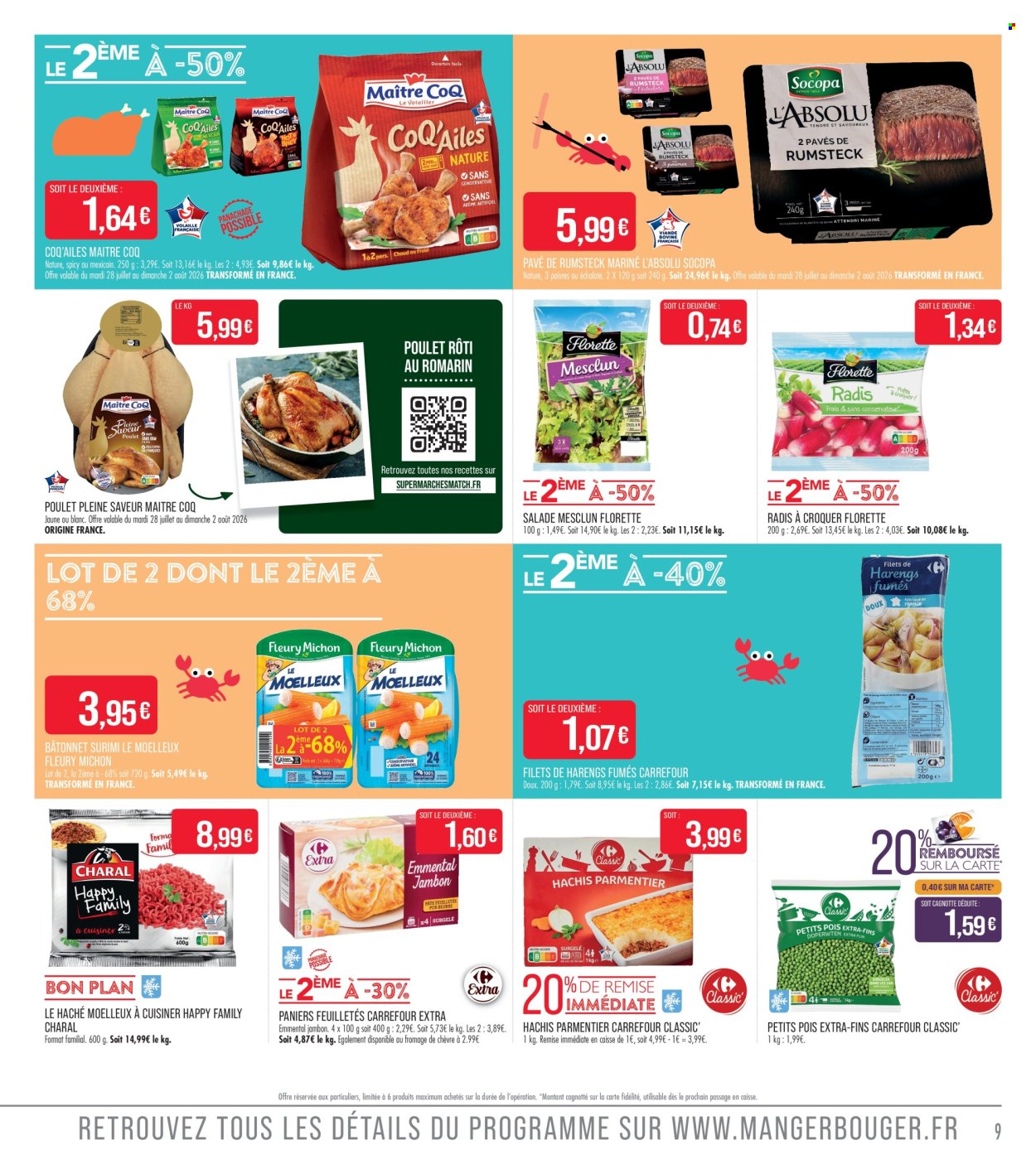 Catalogue Supermarché Match - 28/07/2026 - 09/08/2026. Page 9