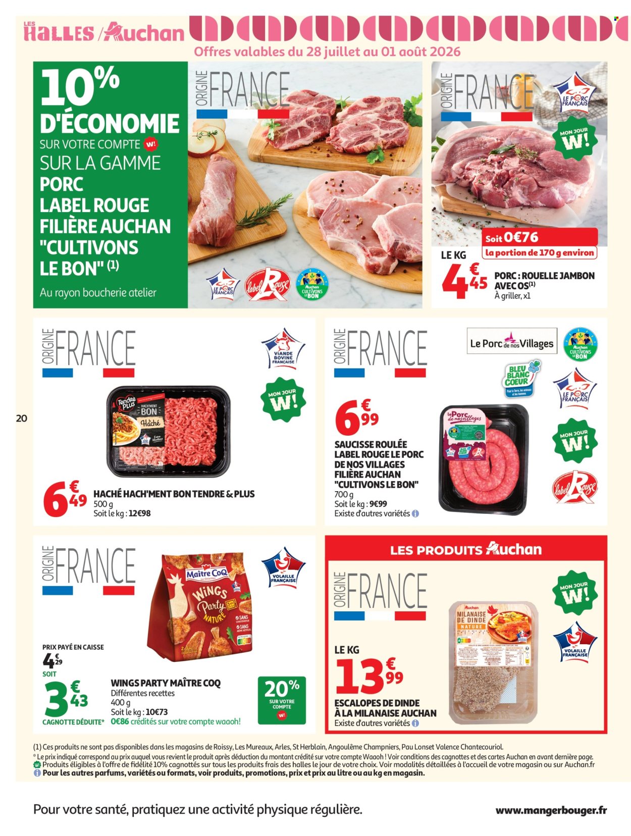 Catalogue Auchan - 28/07/2026 - 09/08/2026. Page 20