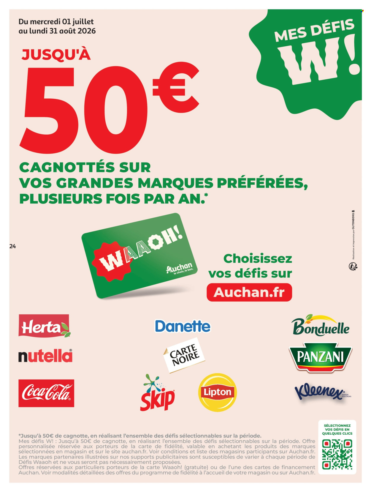 Catalogue Auchan - 28/07/2026 - 09/08/2026. Page 24