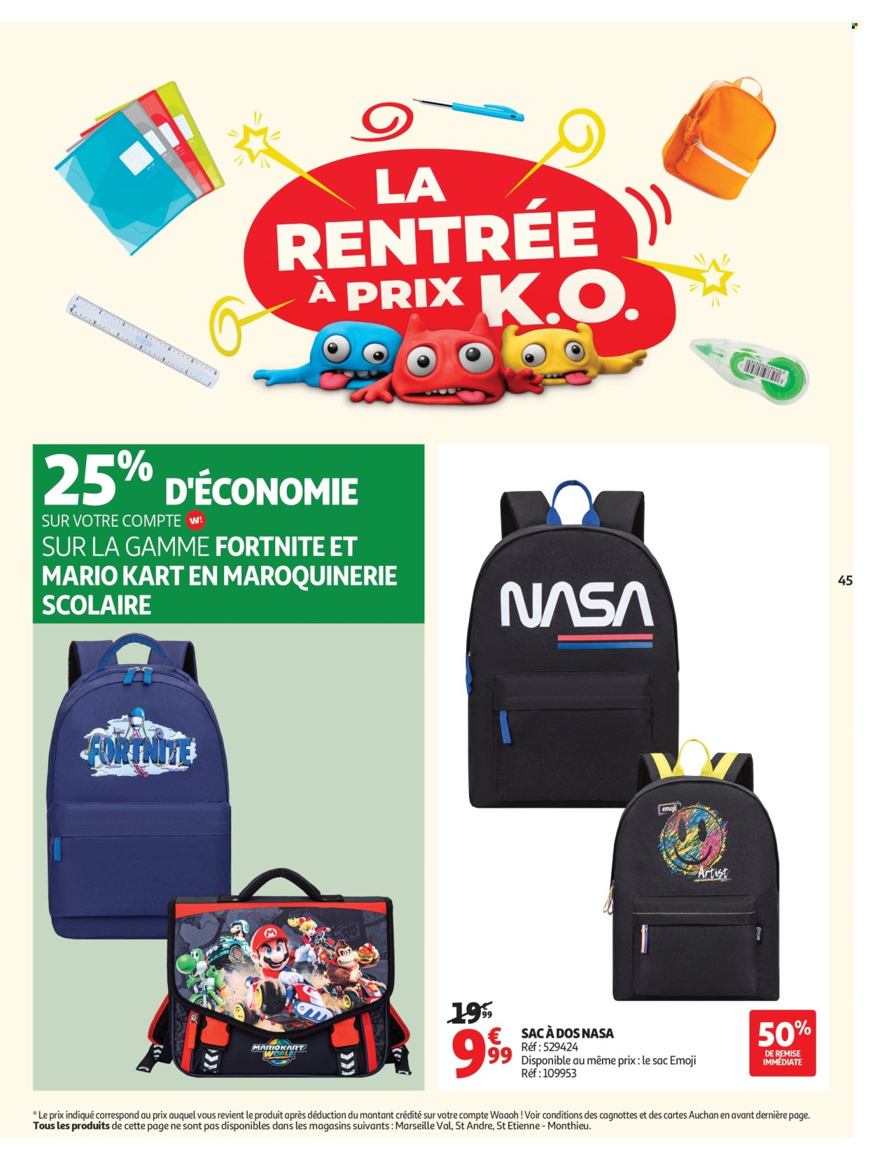 Catalogue Auchan - 28/07/2026 - 09/08/2026. Page 45