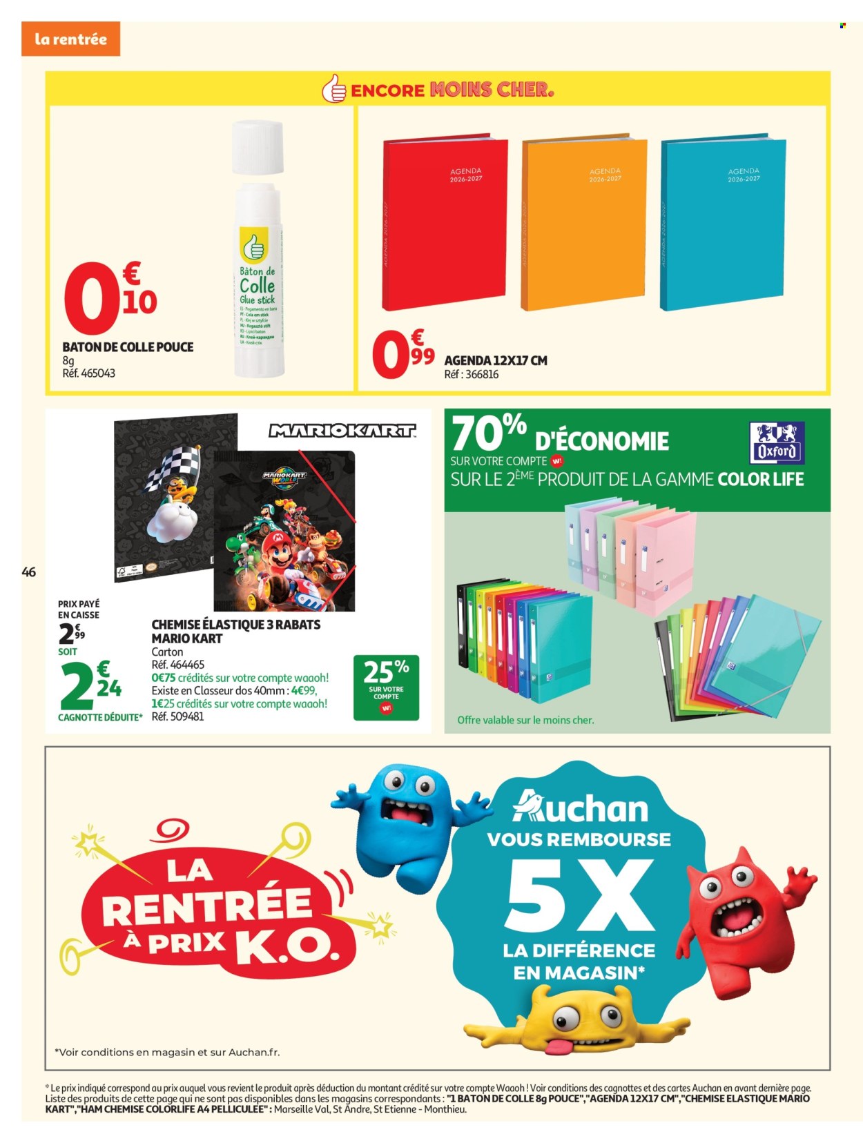 Catalogue Auchan - 28/07/2026 - 09/08/2026. Page 46