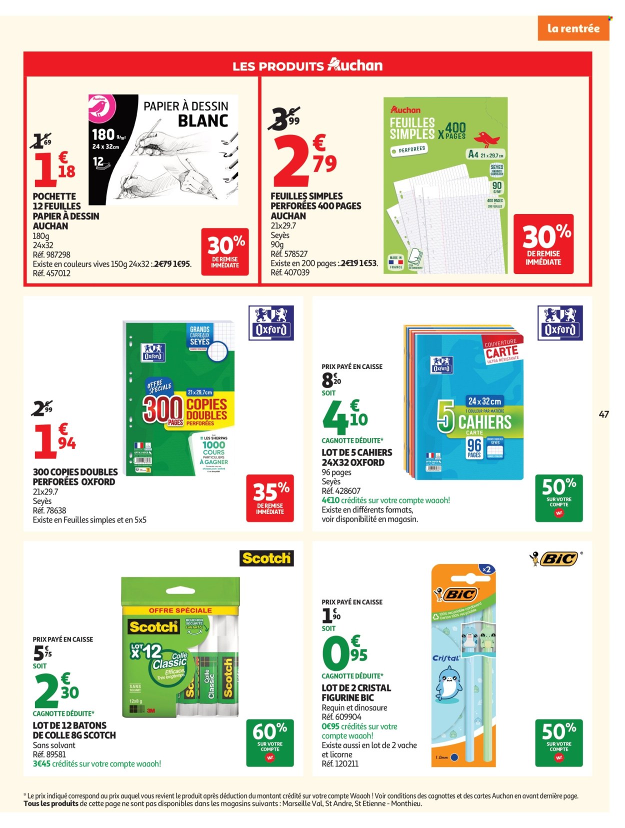 Catalogue Auchan - 28/07/2026 - 09/08/2026. Page 47