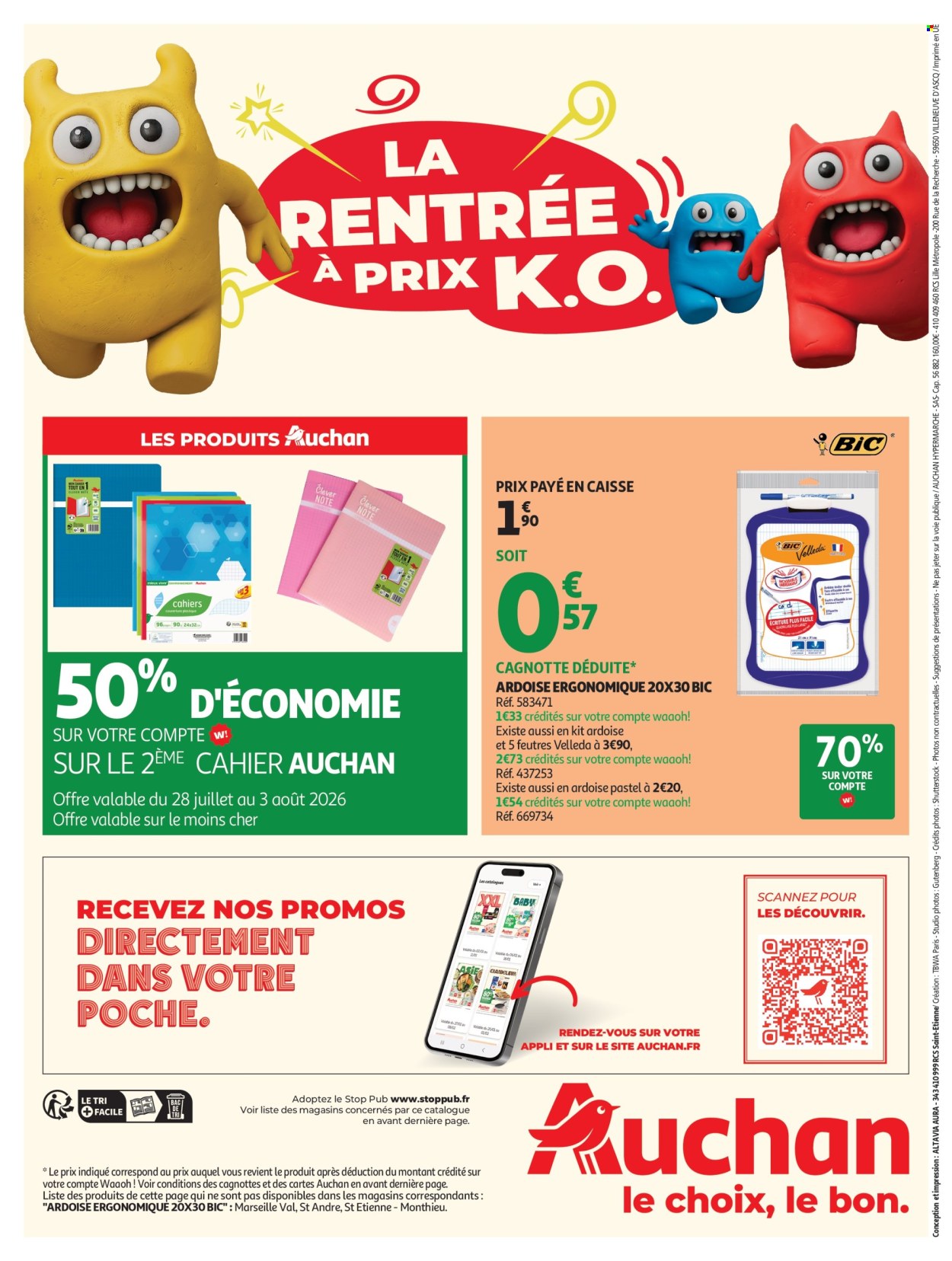 Catalogue Auchan - 28/07/2026 - 09/08/2026. Page 52