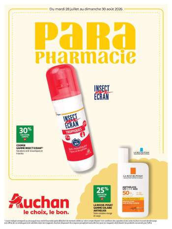 Catalogue Auchan - 28/07/2026 - 30/08/2026.