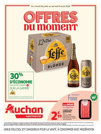 Catalogue Auchan - 28/07/2026 - 08/08/2026.