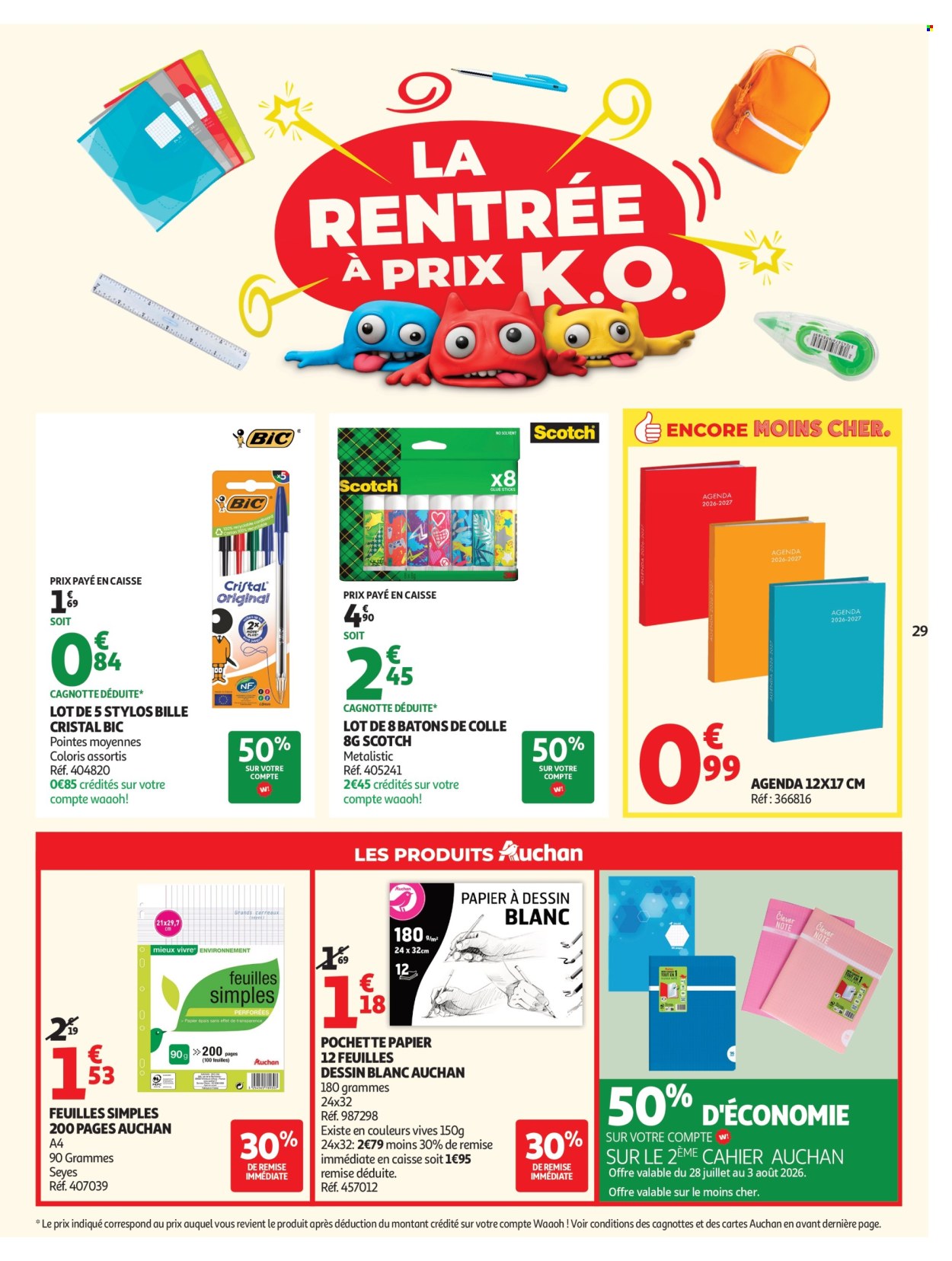 Catalogue Auchan - 28/07/2026 - 08/08/2026. Page 29