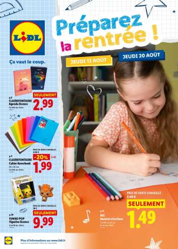 Catalogue Lidl - 13/08/2026 - 20/08/2026.