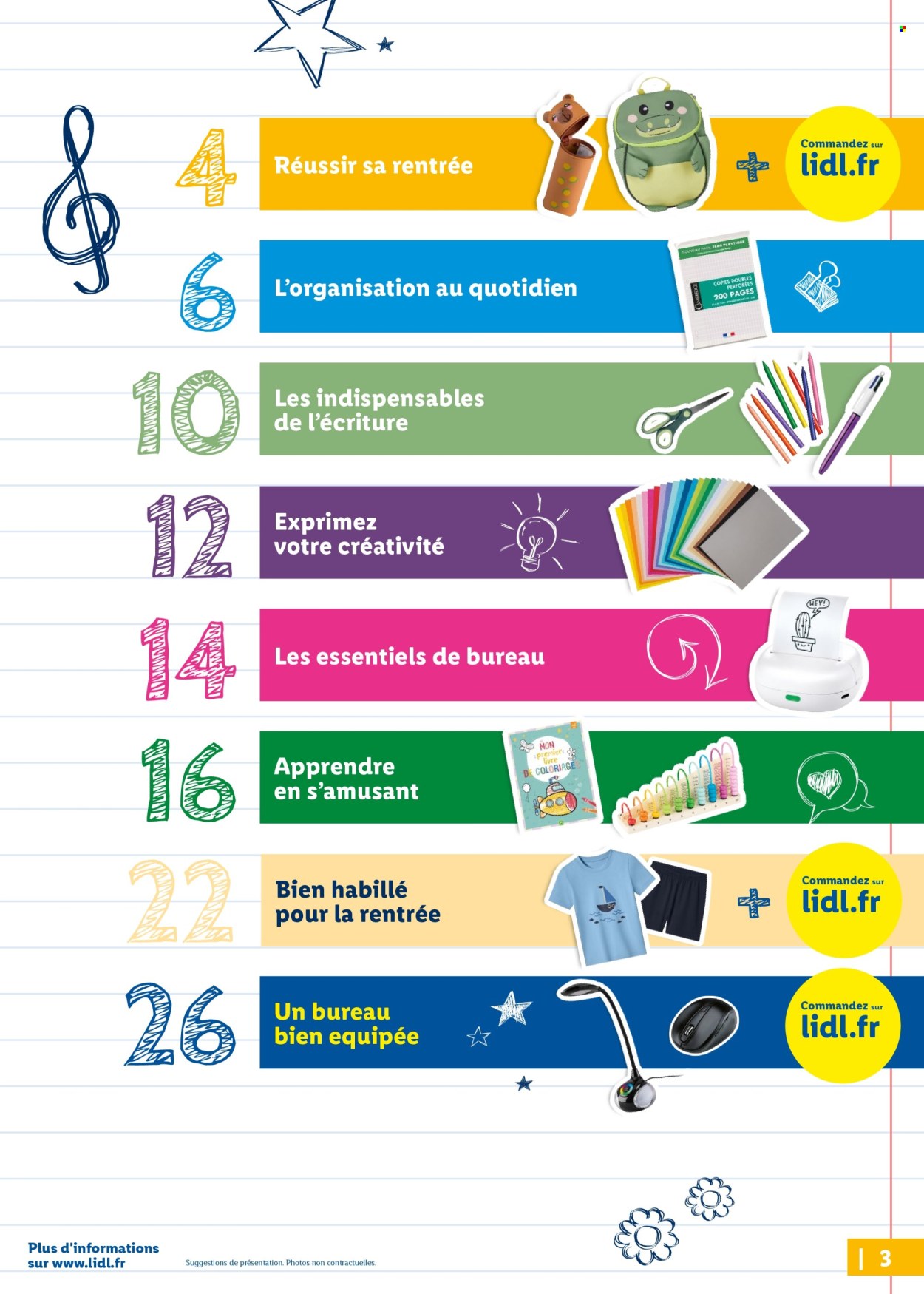 Catalogue Lidl. Page 3