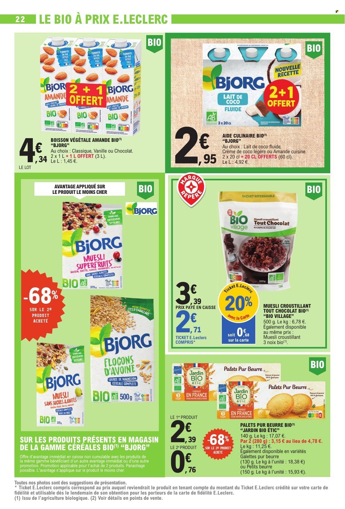 Catalogue E.Leclerc - 28/07/2026 - 08/08/2026. Page 22