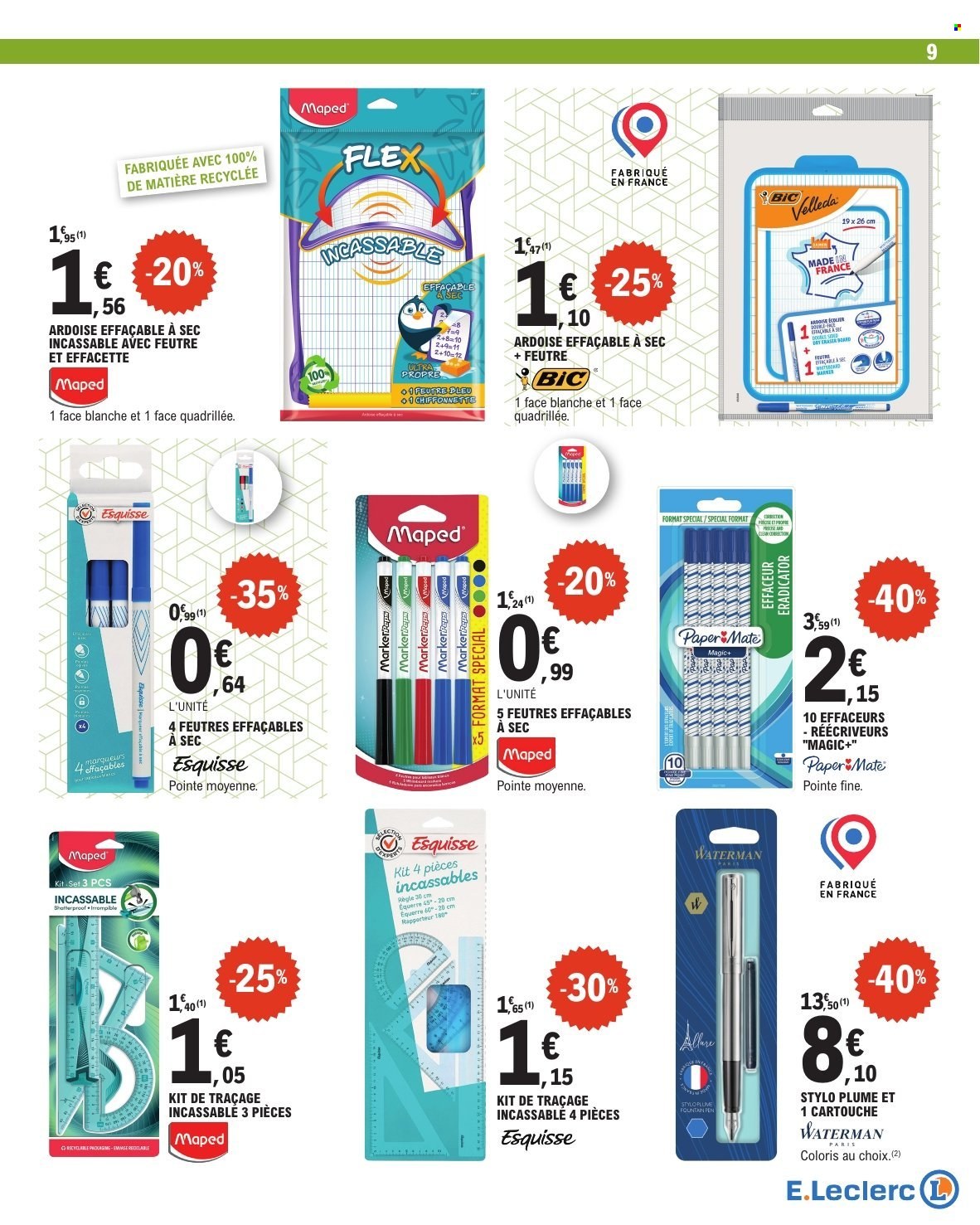 Catalogue E.Leclerc - 28/07/2026 - 29/08/2026. Page 9
