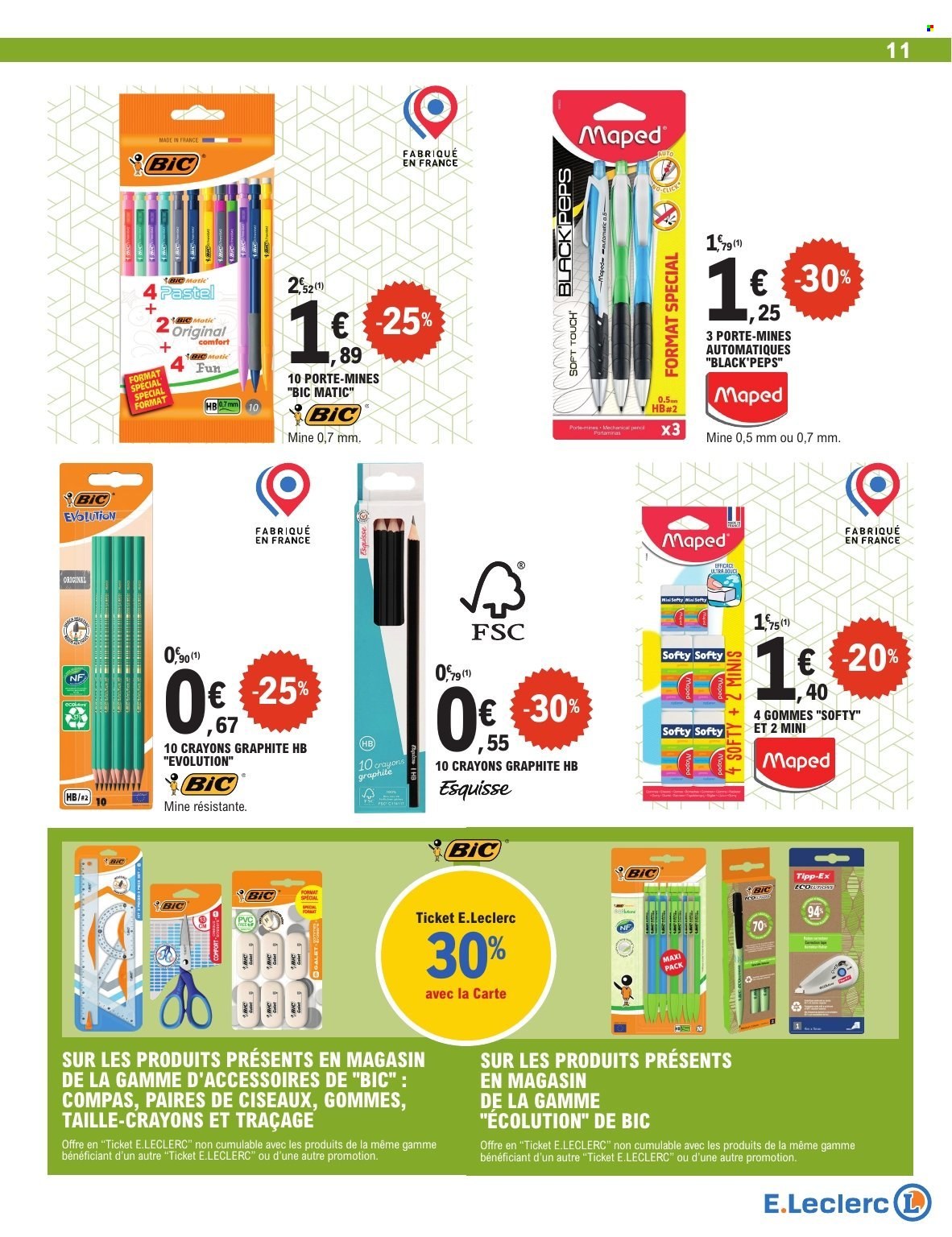 Catalogue E.Leclerc - 28/07/2026 - 29/08/2026. Page 11