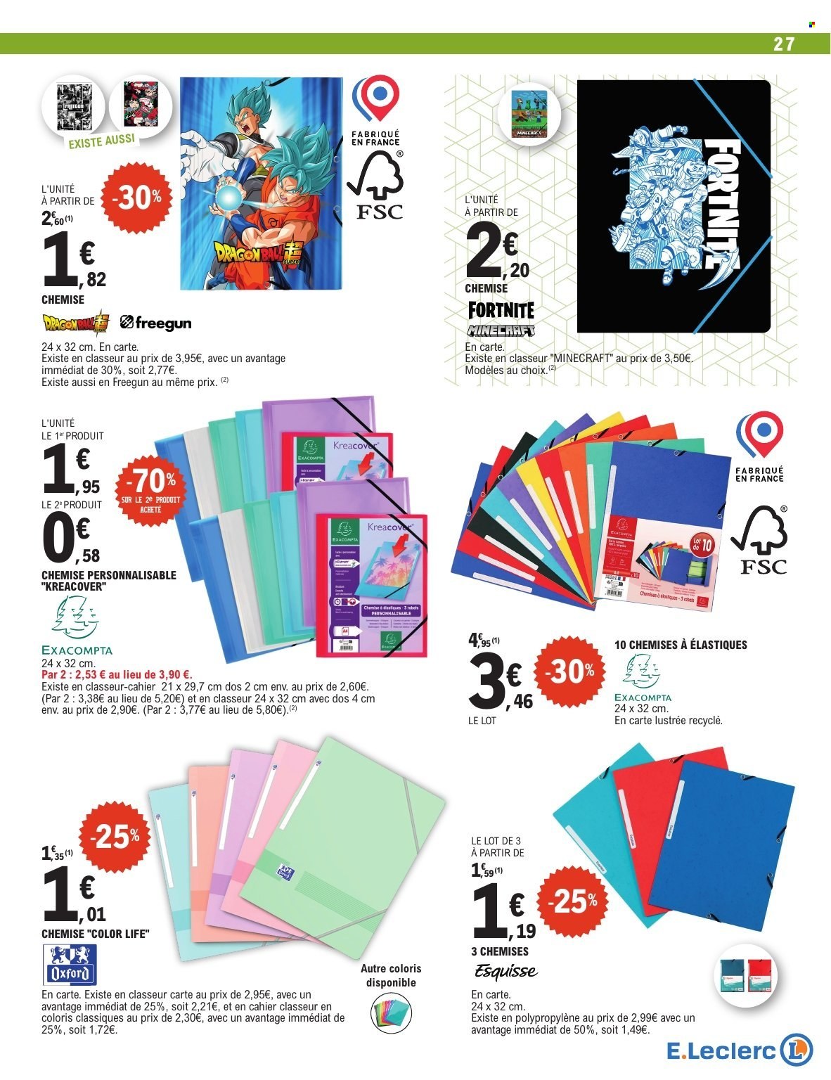 Catalogue E.Leclerc - 28/07/2026 - 29/08/2026. Page 27