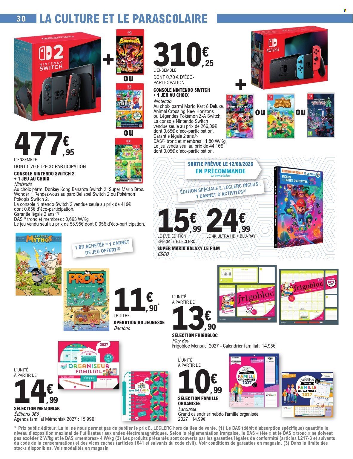 Catalogue E.Leclerc - 28/07/2026 - 29/08/2026. Page 30