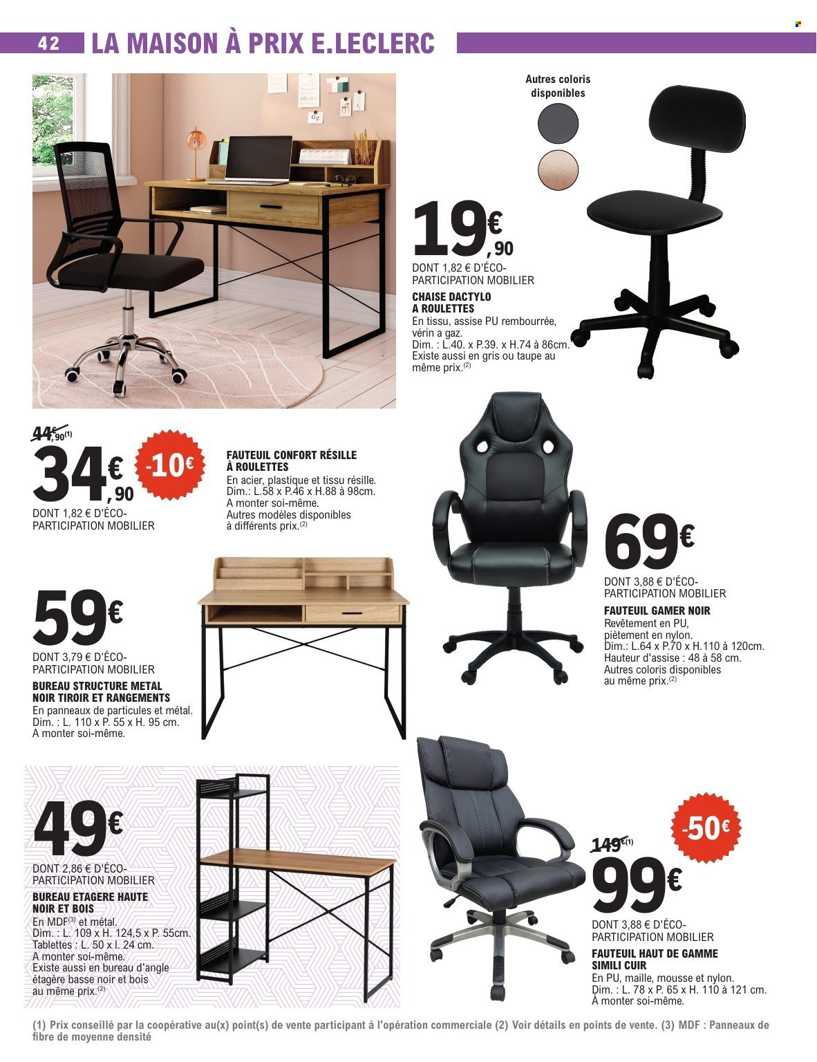 Catalogue E.Leclerc - 28/07/2026 - 29/08/2026. Page 42