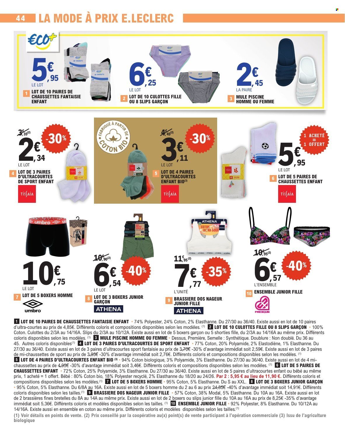 Catalogue E.Leclerc - 28/07/2026 - 29/08/2026. Page 44