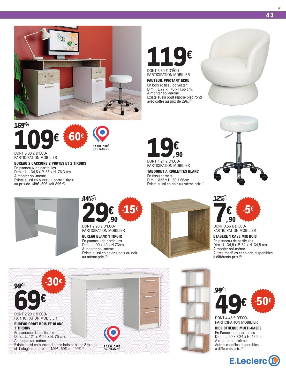Catalogue E.Leclerc - 28/07/2026 - 29/08/2026. Page 43