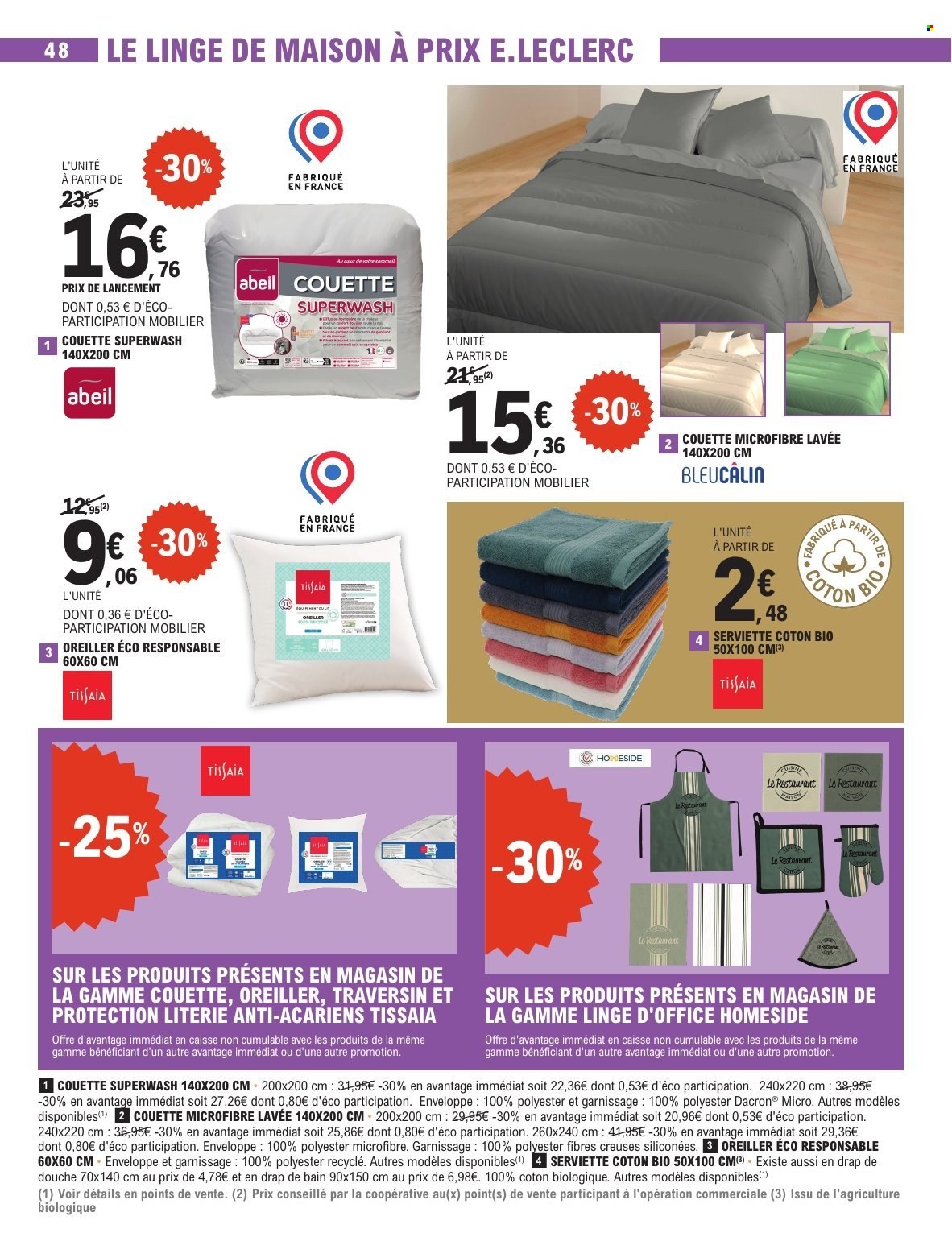 Catalogue E.Leclerc - 28/07/2026 - 29/08/2026. Page 48