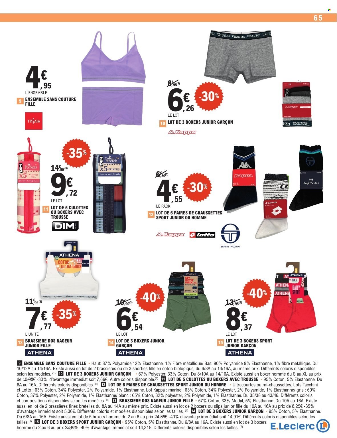 Catalogue E.Leclerc - 28/07/2026 - 29/08/2026. Page 65