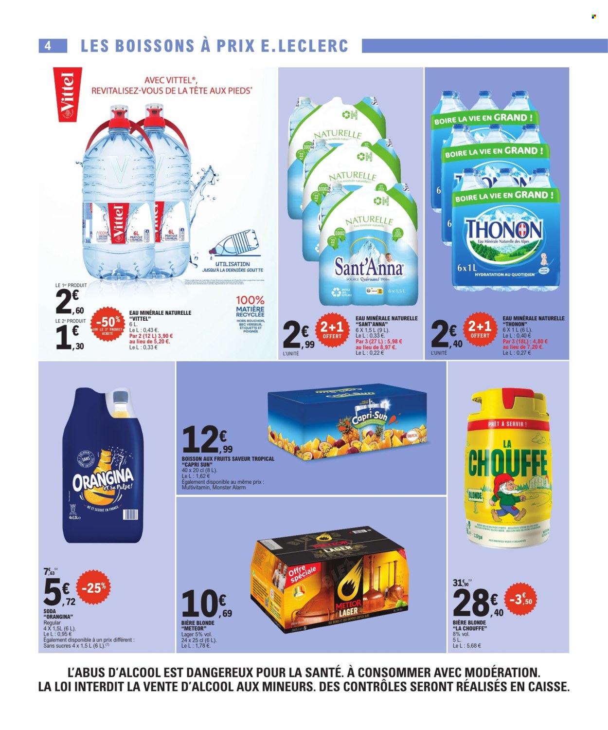Catalogue E.Leclerc - 28/07/2026 - 08/08/2026. Page 4