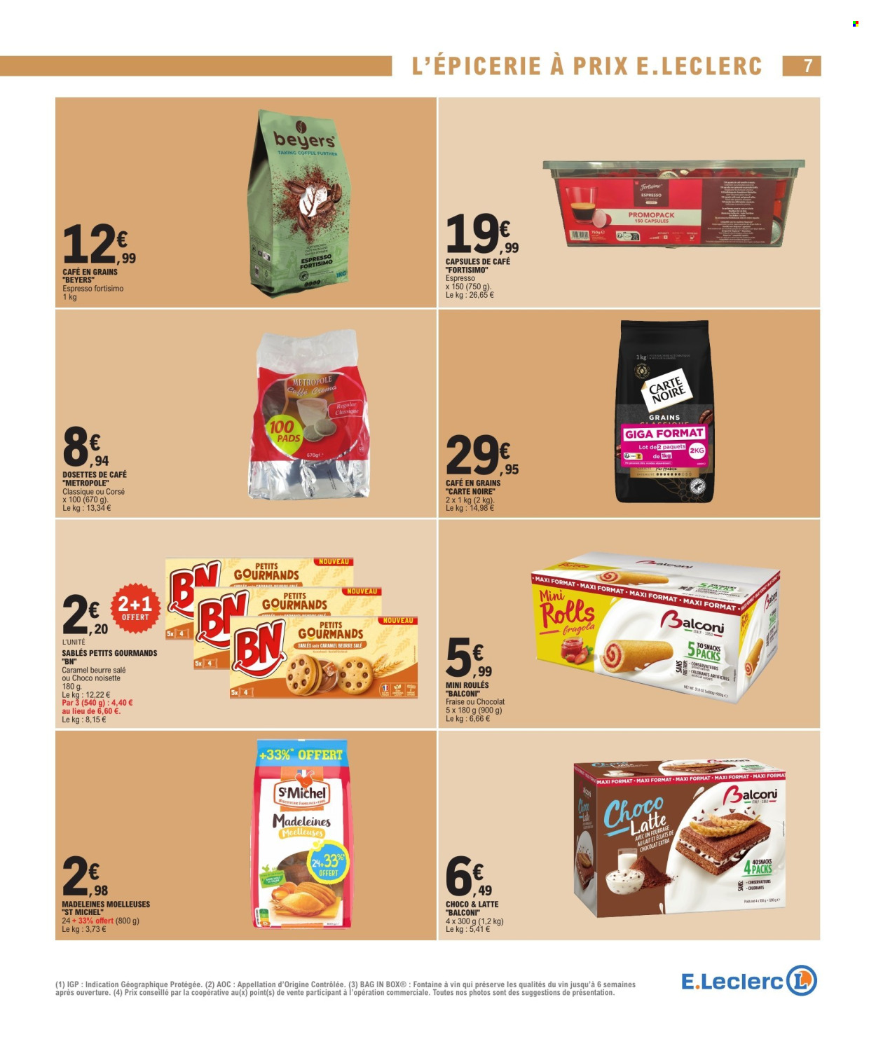 Catalogue E.Leclerc - 28/07/2026 - 08/08/2026. Page 7