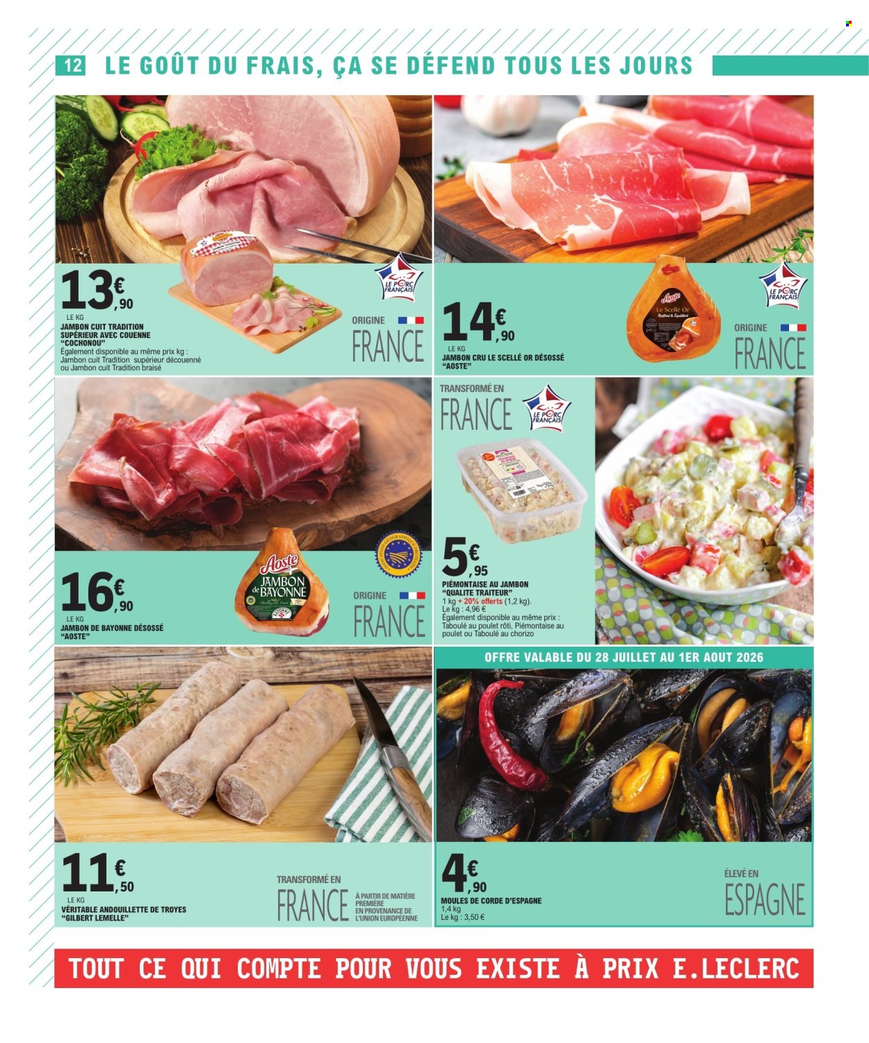 Catalogue E.Leclerc - 28/07/2026 - 08/08/2026. Page 12