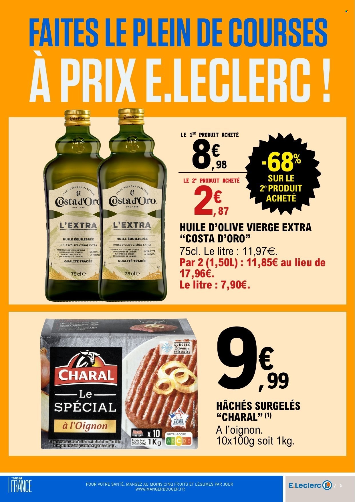 Catalogue E.Leclerc - 28/07/2026 - 09/08/2026. Page 5