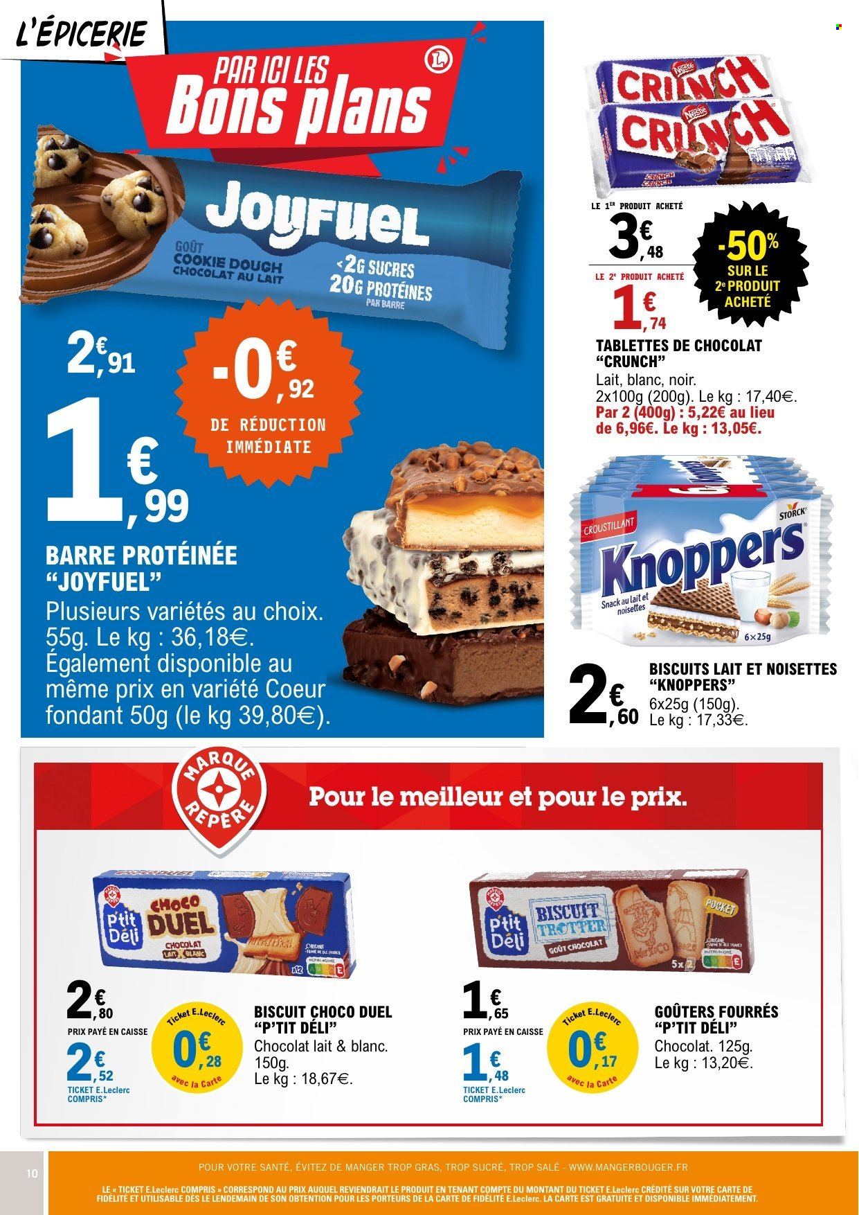 Catalogue E.Leclerc - 28/07/2026 - 09/08/2026. Page 10