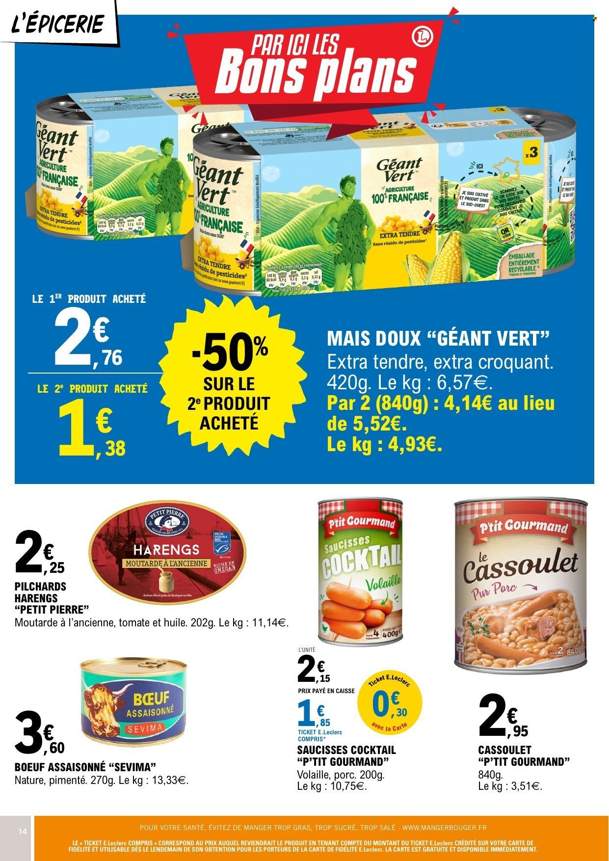 Catalogue E.Leclerc - 28/07/2026 - 09/08/2026. Page 14