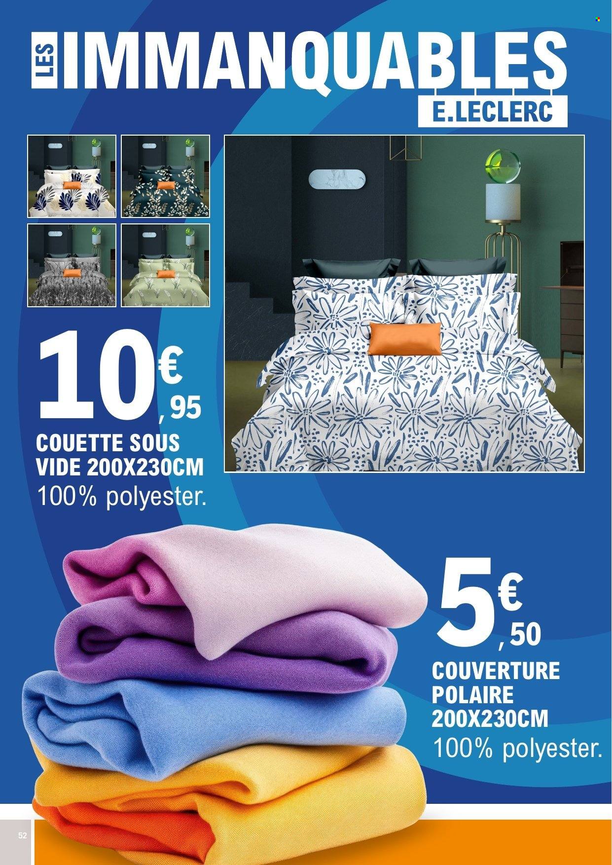 Catalogue E.Leclerc - 28/07/2026 - 09/08/2026. Page 52