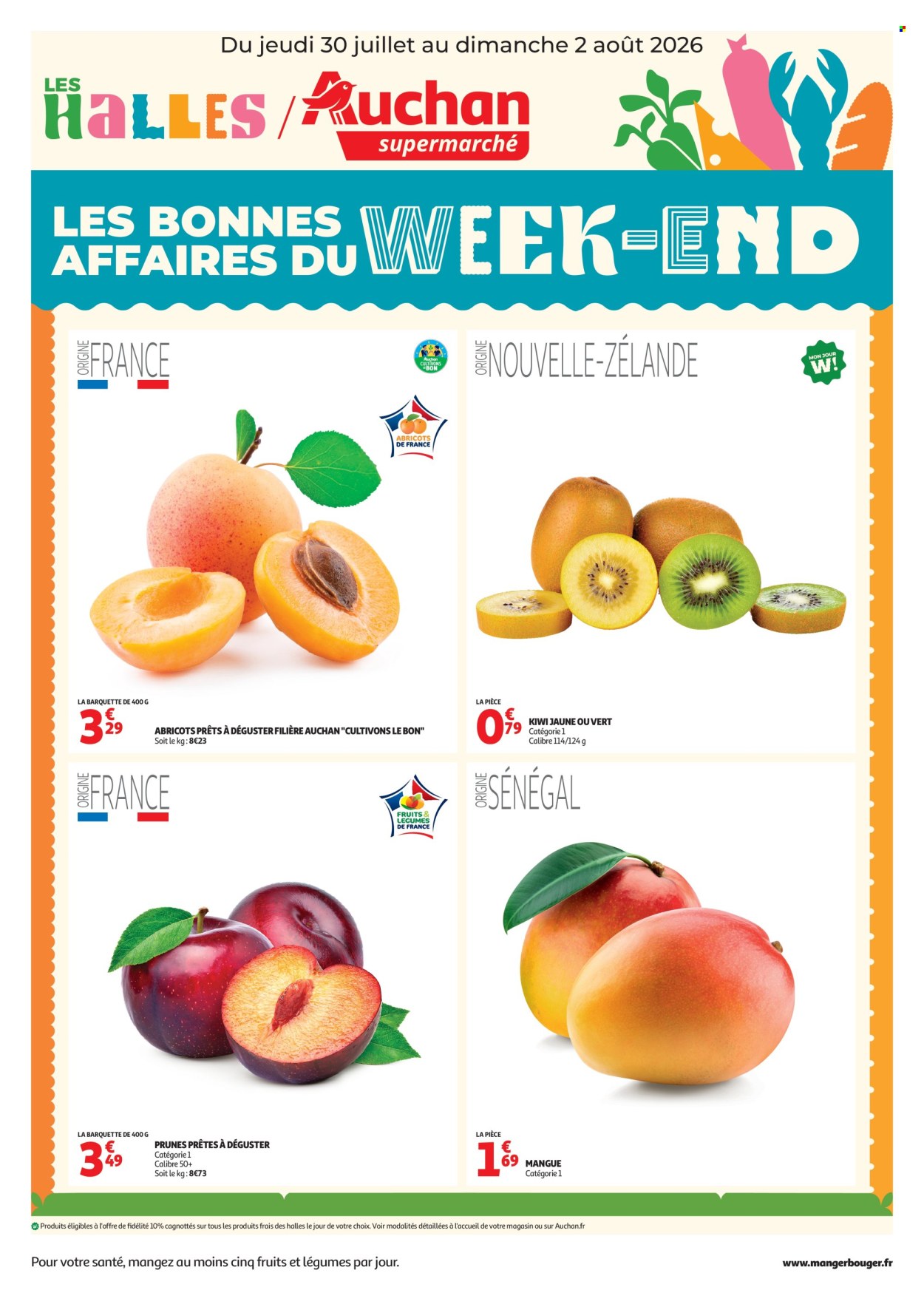 Catalogue Auchan - 30/07/2026 - 02/08/2026. Page 1
