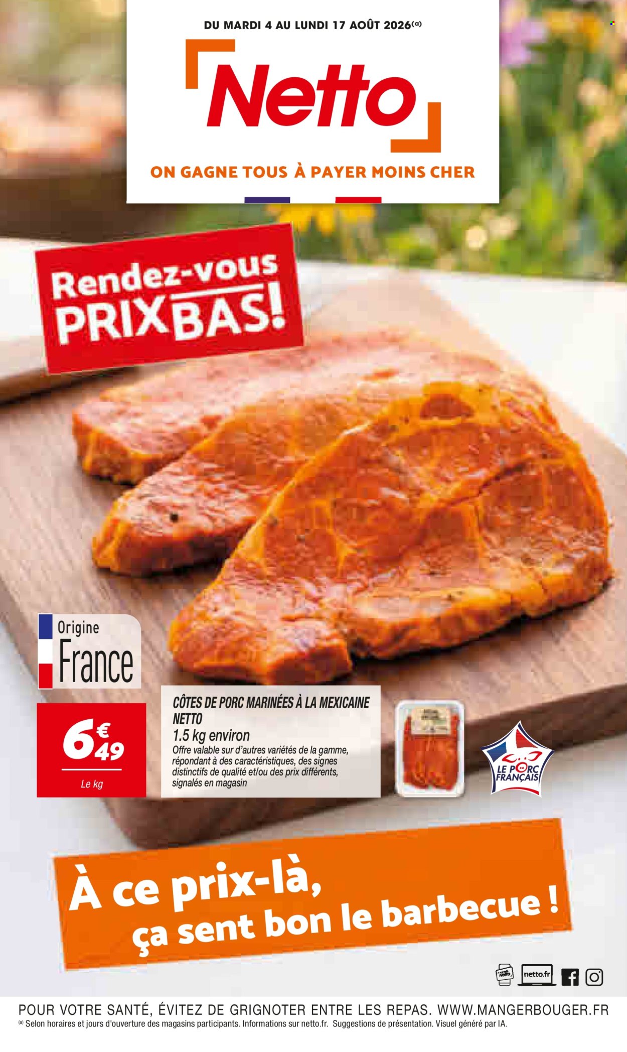 Catalogue Netto - 04/08/2026 - 17/08/2026. Page 1