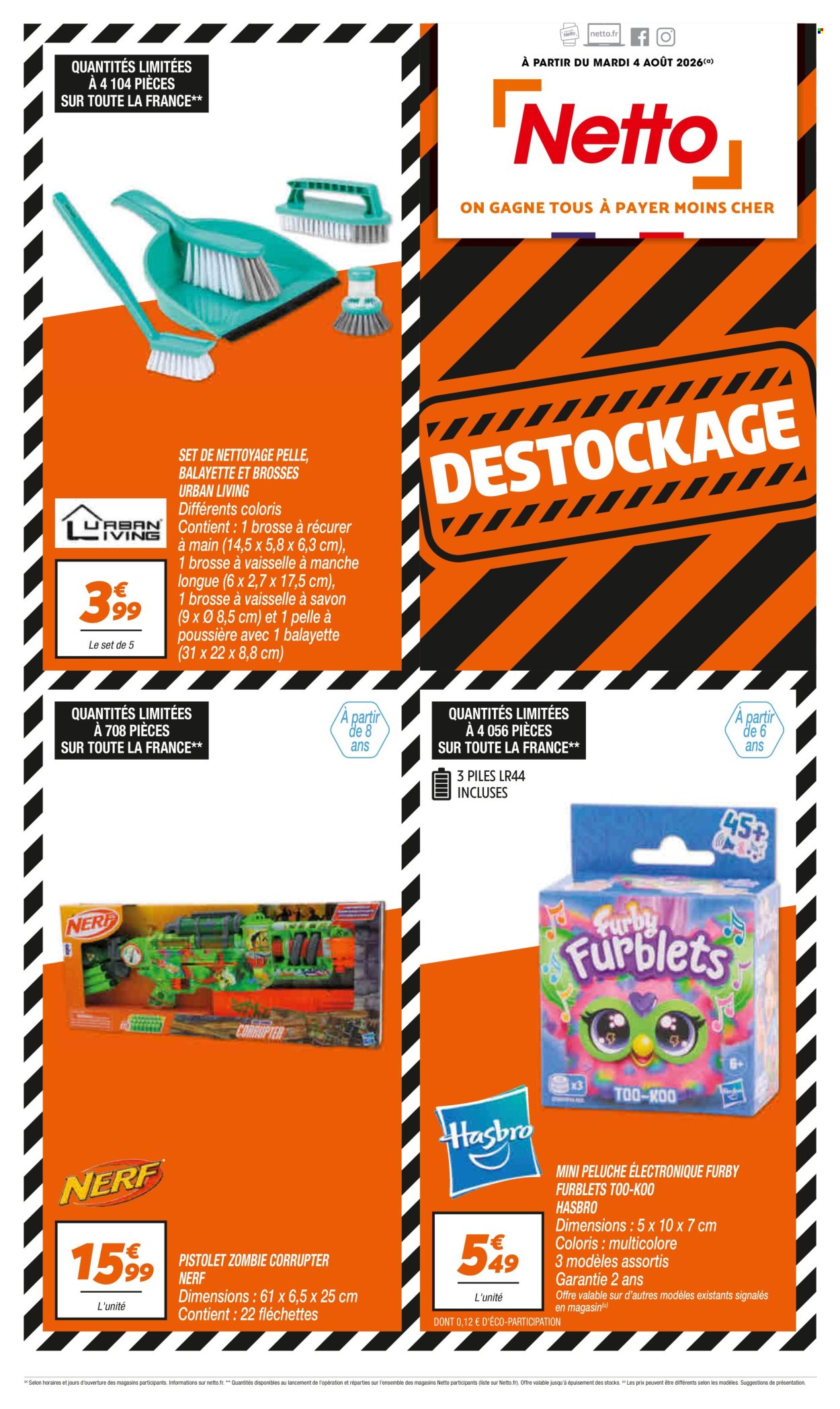 Catalogue Netto - 04/08/2026 - 31/08/2026. Page 1