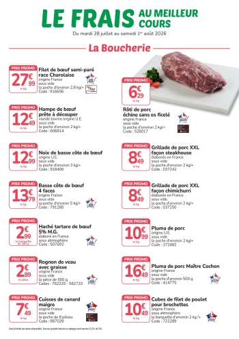 Catalogue Promocash - 28/07/2026 - 01/08/2026.
