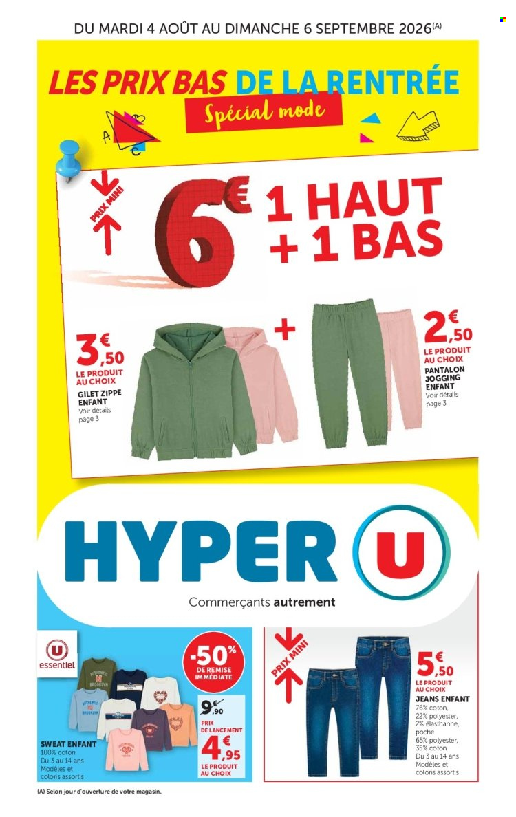 Catalogue HYPER U - 04/08/2026 - 06/09/2026. Page 1