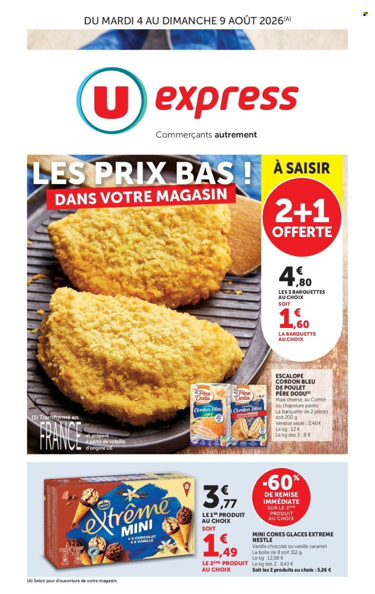 Catalogue U express - 04/08/2026 - 09/08/2026. Page 1