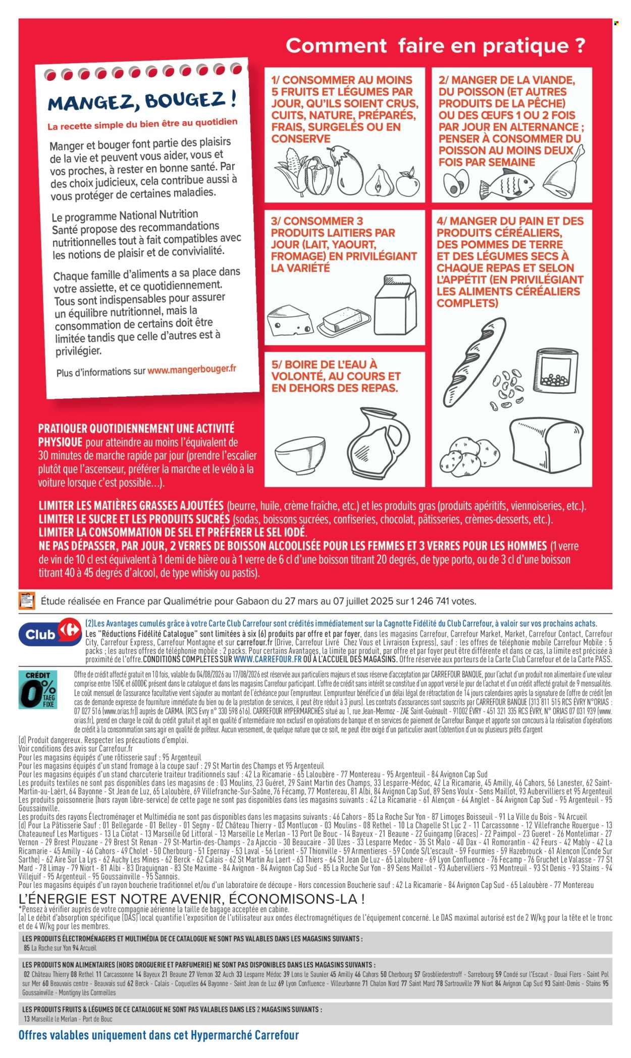 Catalogue Carrefour Hypermarchés - 04/08/2026 - 17/08/2026. Page 77