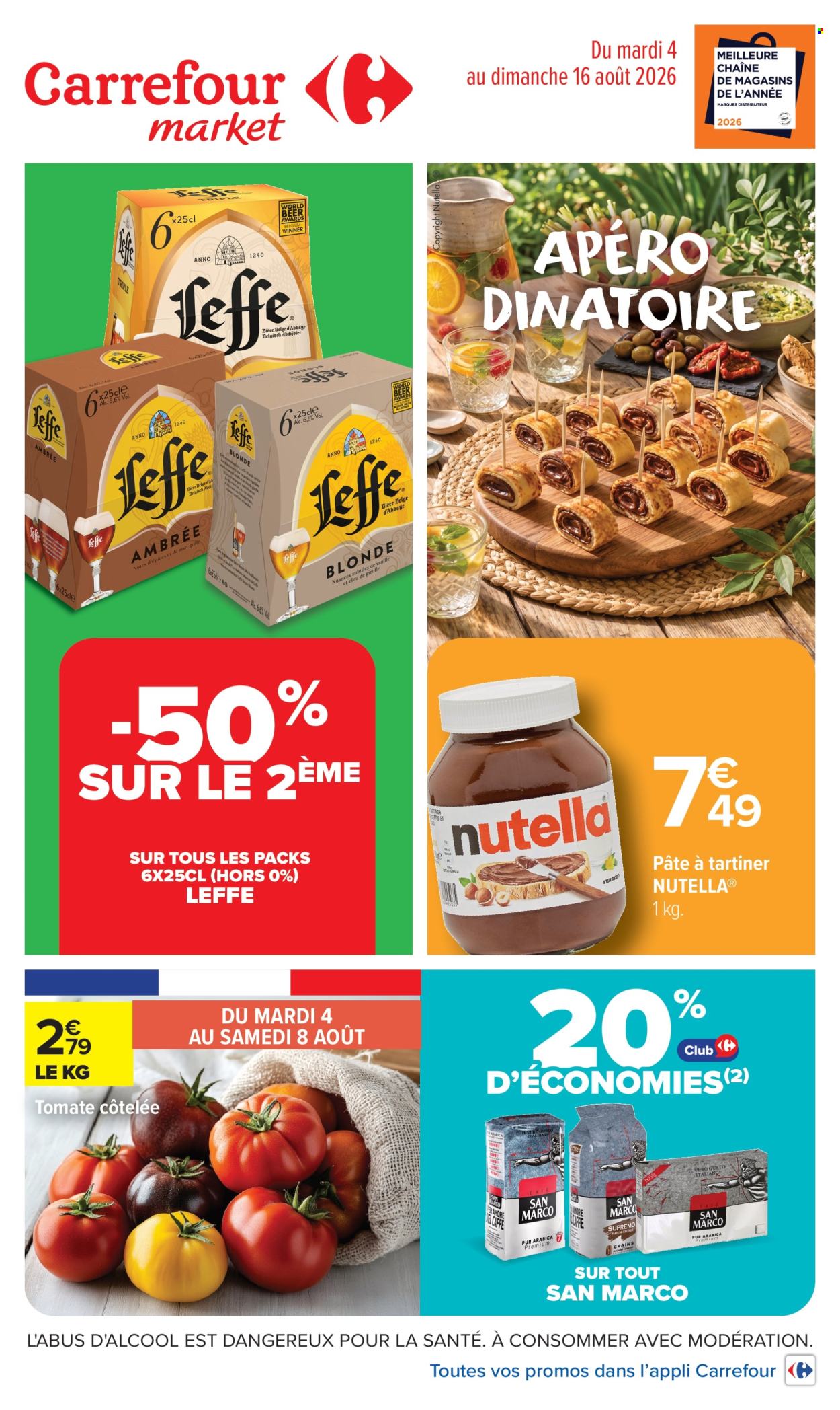 Catalogue Carrefour Market - 04/08/2026 - 16/08/2026. Page 1