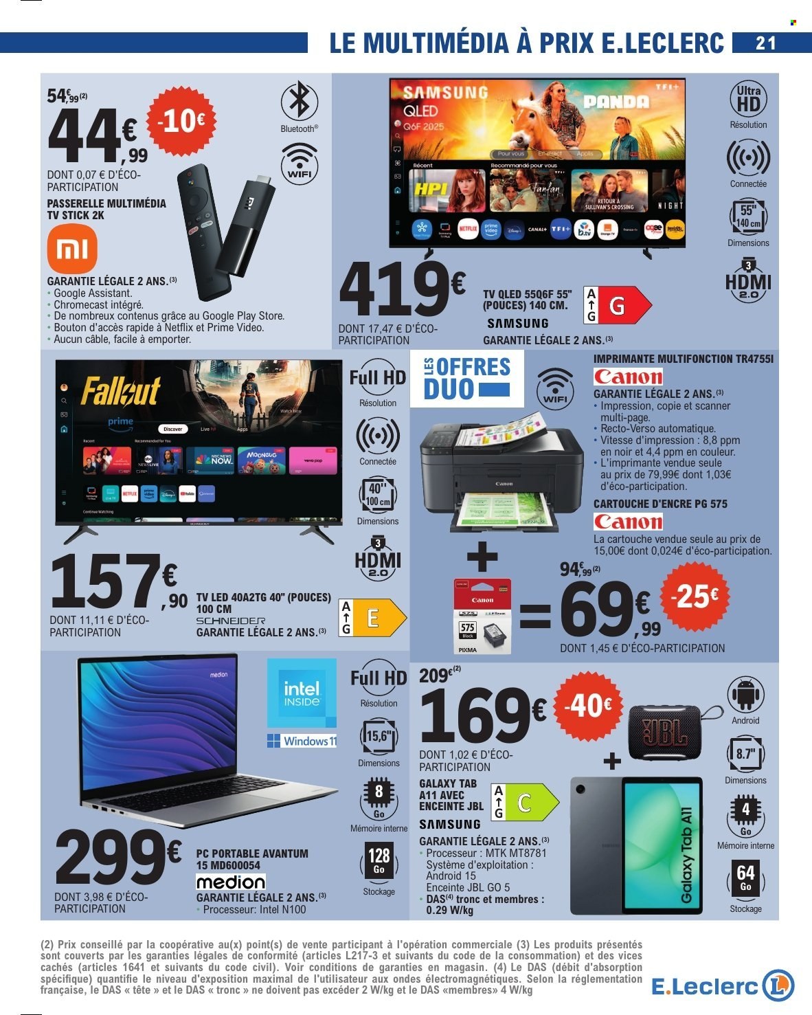 Catalogue E.Leclerc - 04/08/2026 - 15/08/2026. Page 21