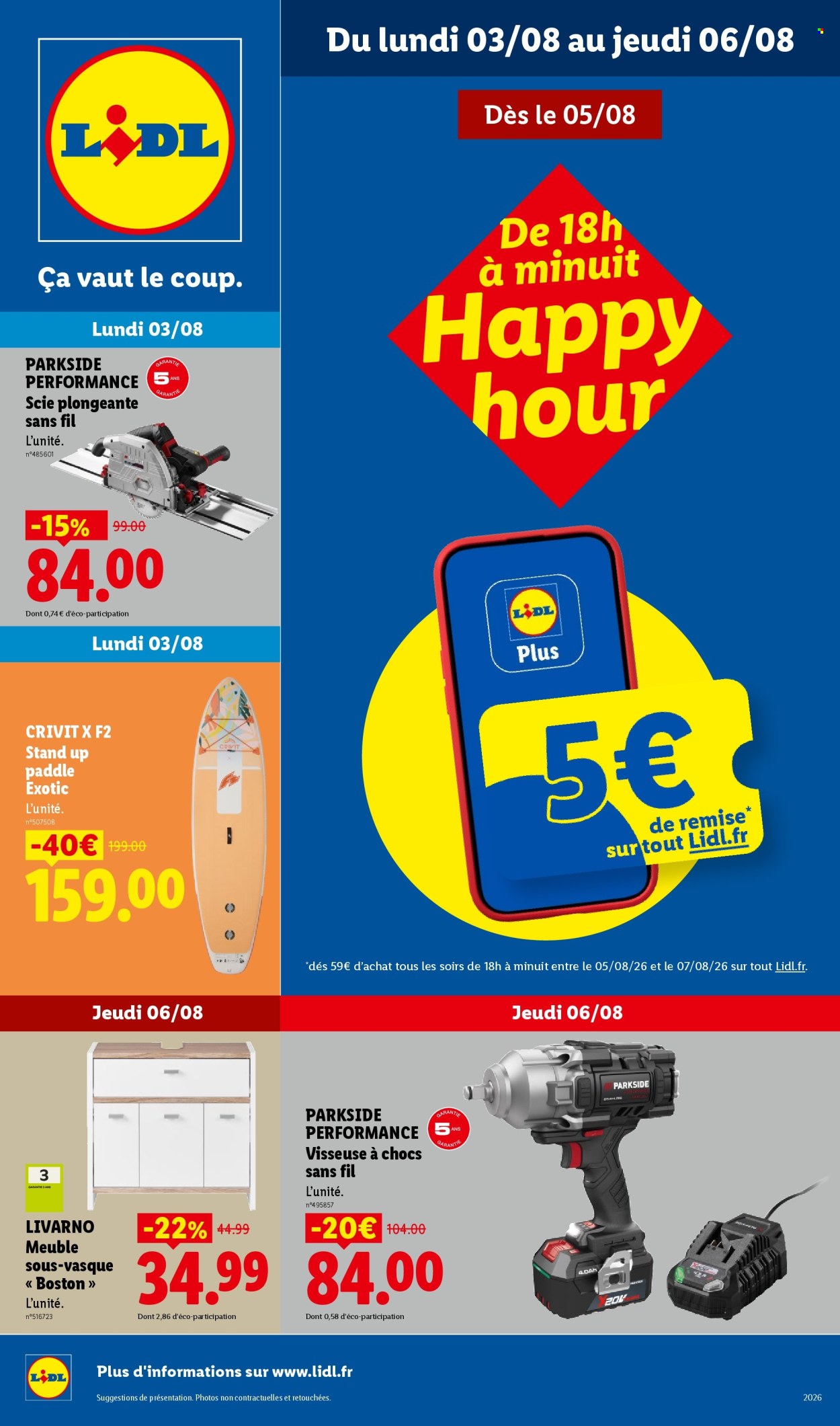 Catalogue Lidl - 03/08/2026 - 06/08/2026. Page 1