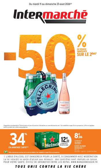 Catalogue Intermarché Express - 11/08/2026 - 23/08/2026.