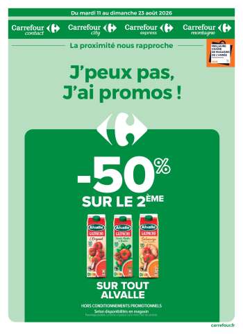 Catalogue Carrefour - 11/08/2026 - 23/08/2026.