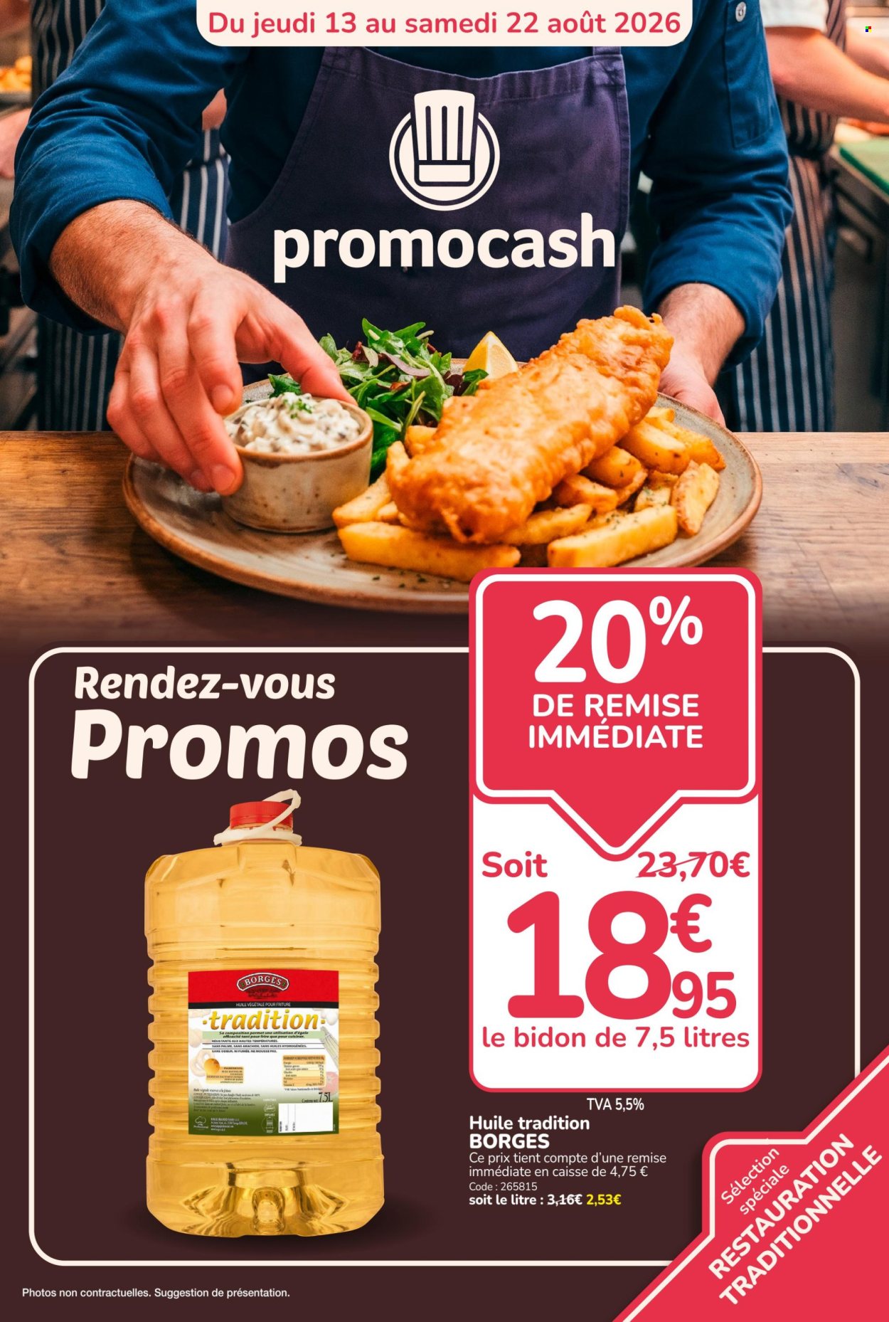Catalogue Promocash - 13/08/2026 - 22/08/2026. Page 1