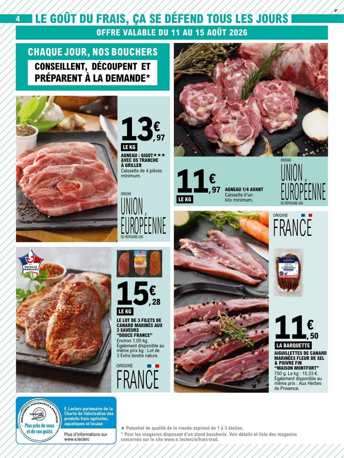 Catalogue E.Leclerc - 11/08/2026 - 22/08/2026. Page 4