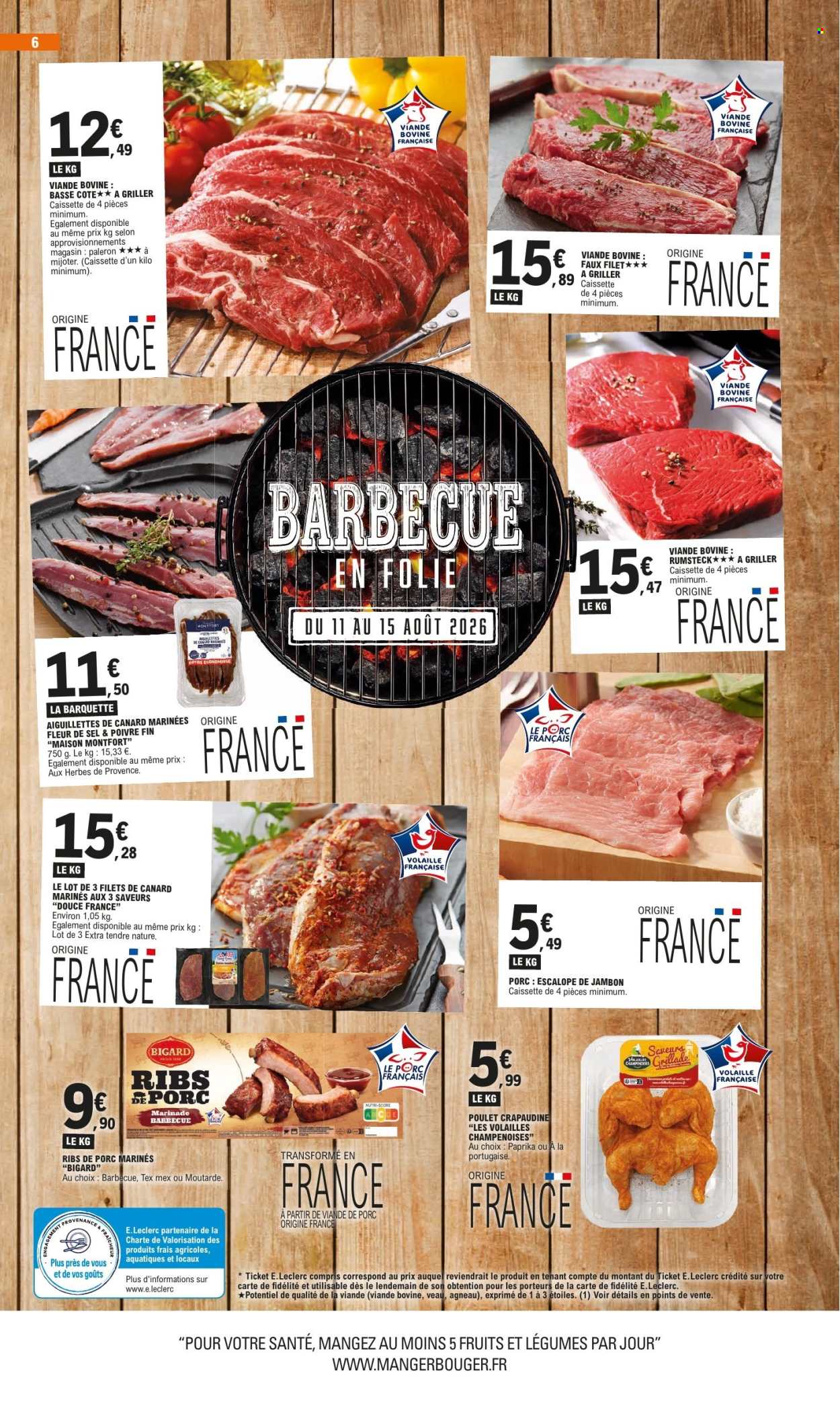 Catalogue E.Leclerc - 11/08/2026 - 22/08/2026. Page 6