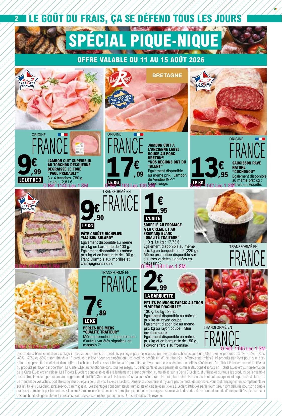 Catalogue E.Leclerc - 11/08/2026 - 22/08/2026. Page 2