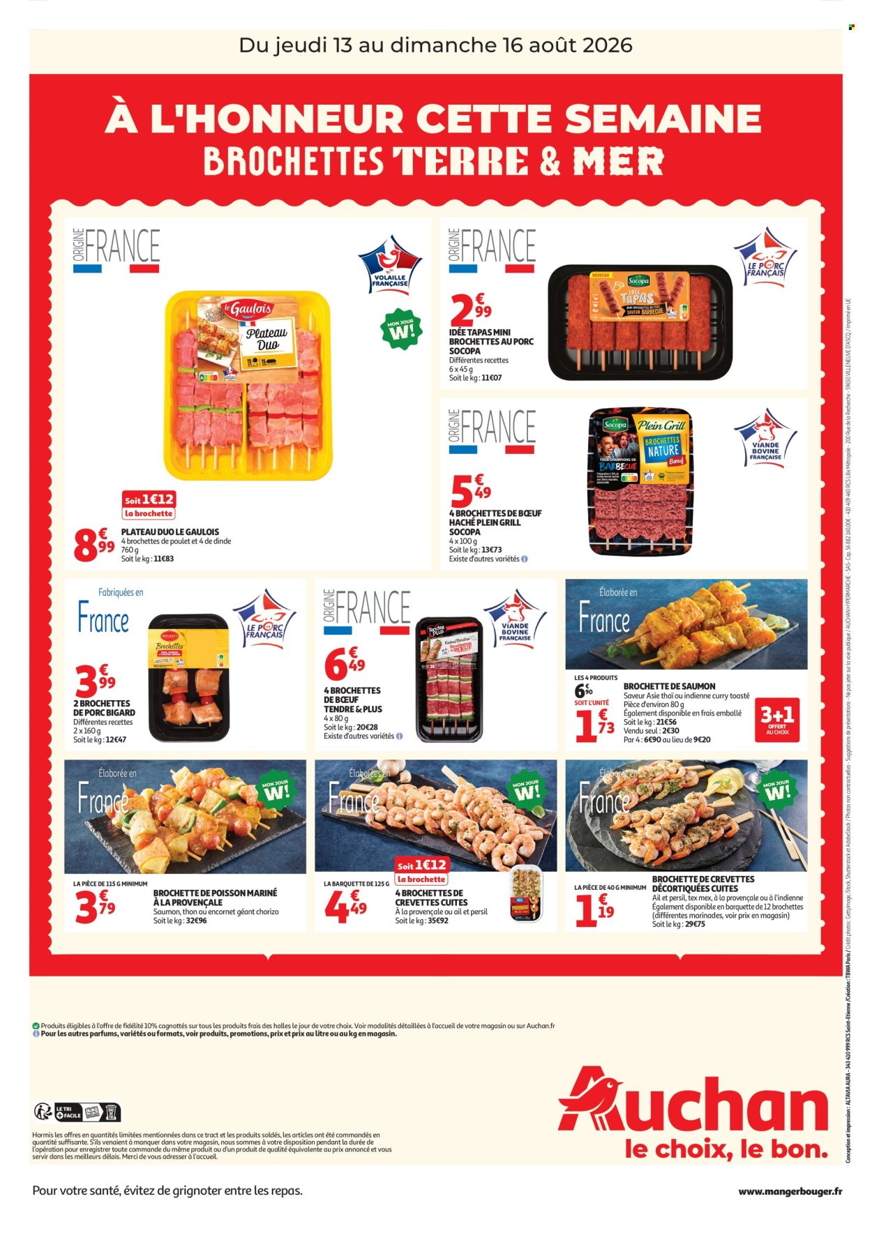 Catalogue Auchan - 13/08/2026 - 16/08/2026. Page 2